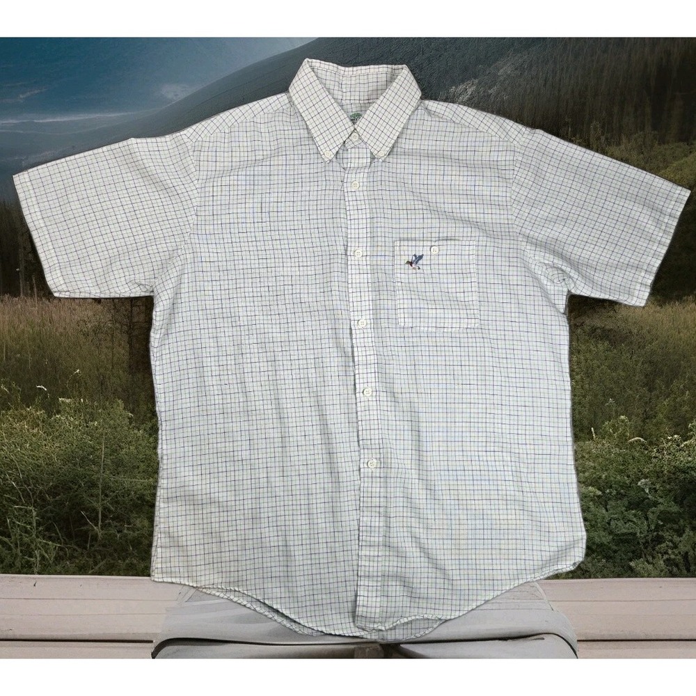 Hampton Shirt Mens‎ Large L Raintree Southern Collection Vintage Made USA